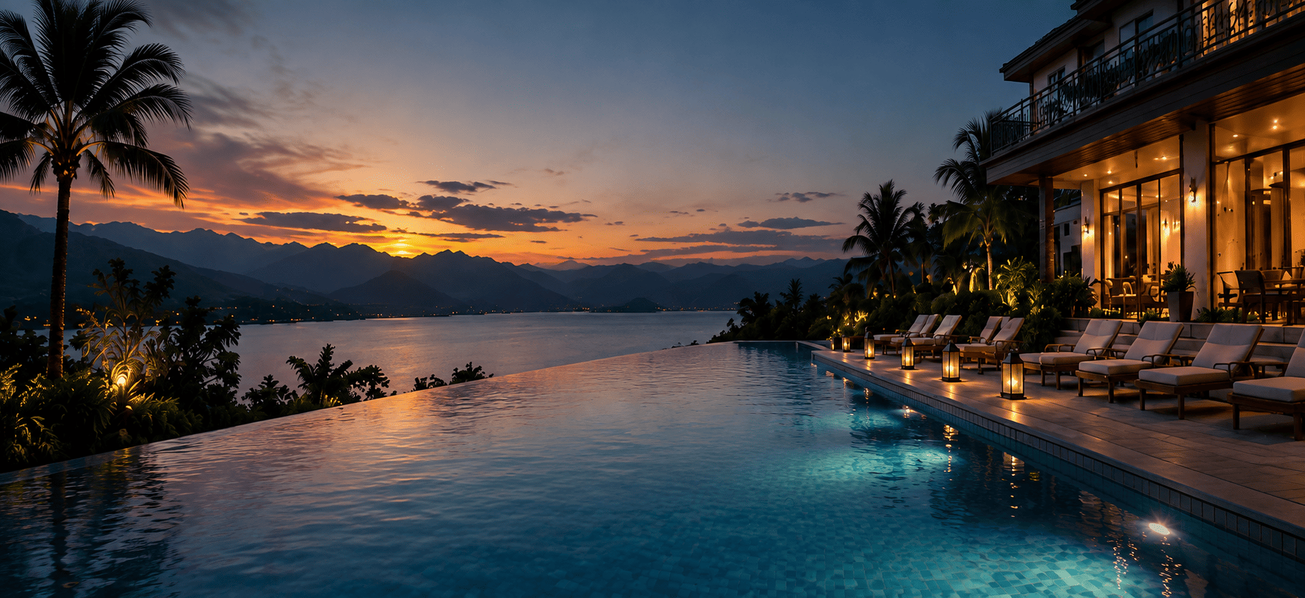 Luxury resort destination hero image placeholder