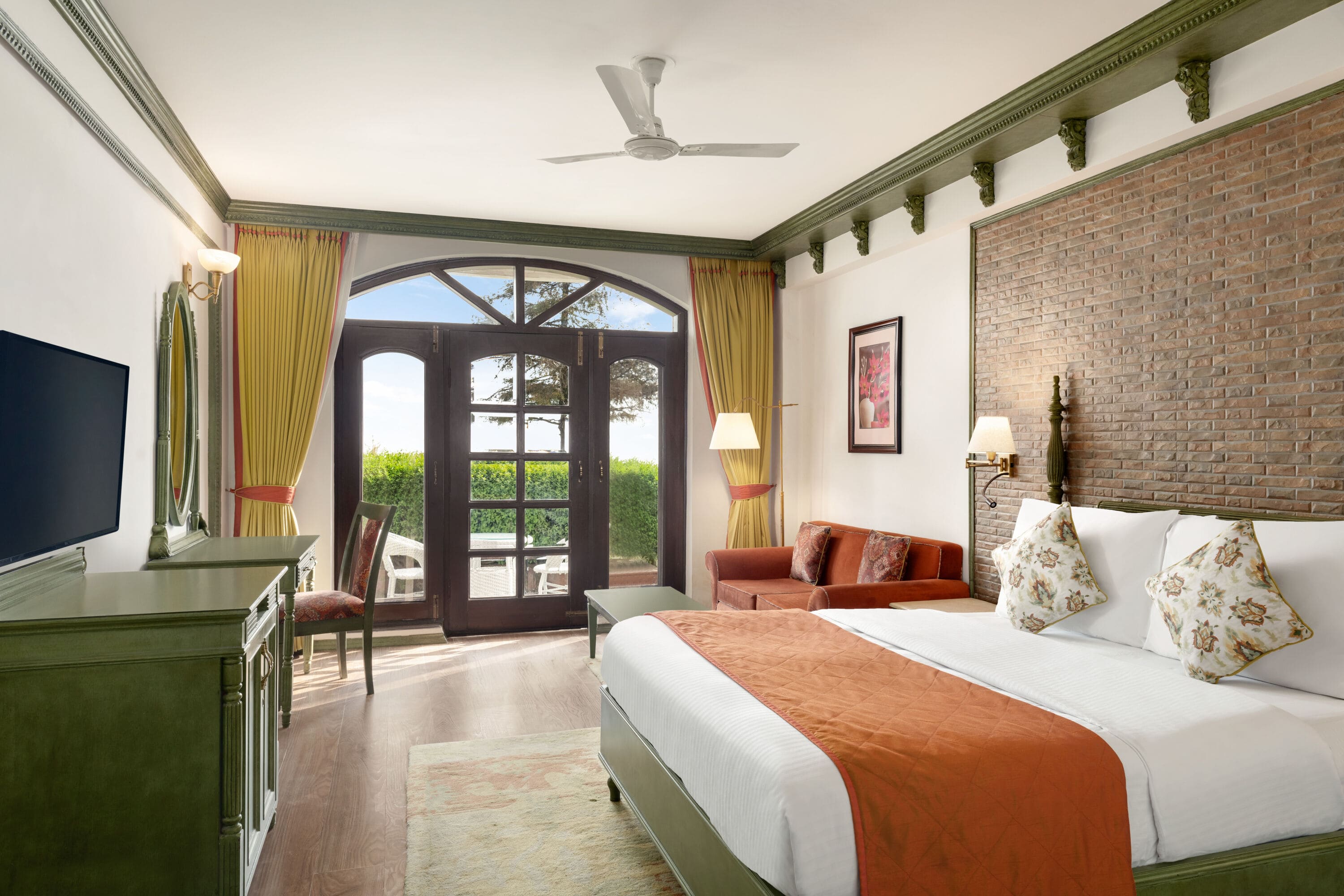 1 Queen Bed Standard Room, No View, Non-Smoking at Ramada By Wyndham Mussoorie Mall Road