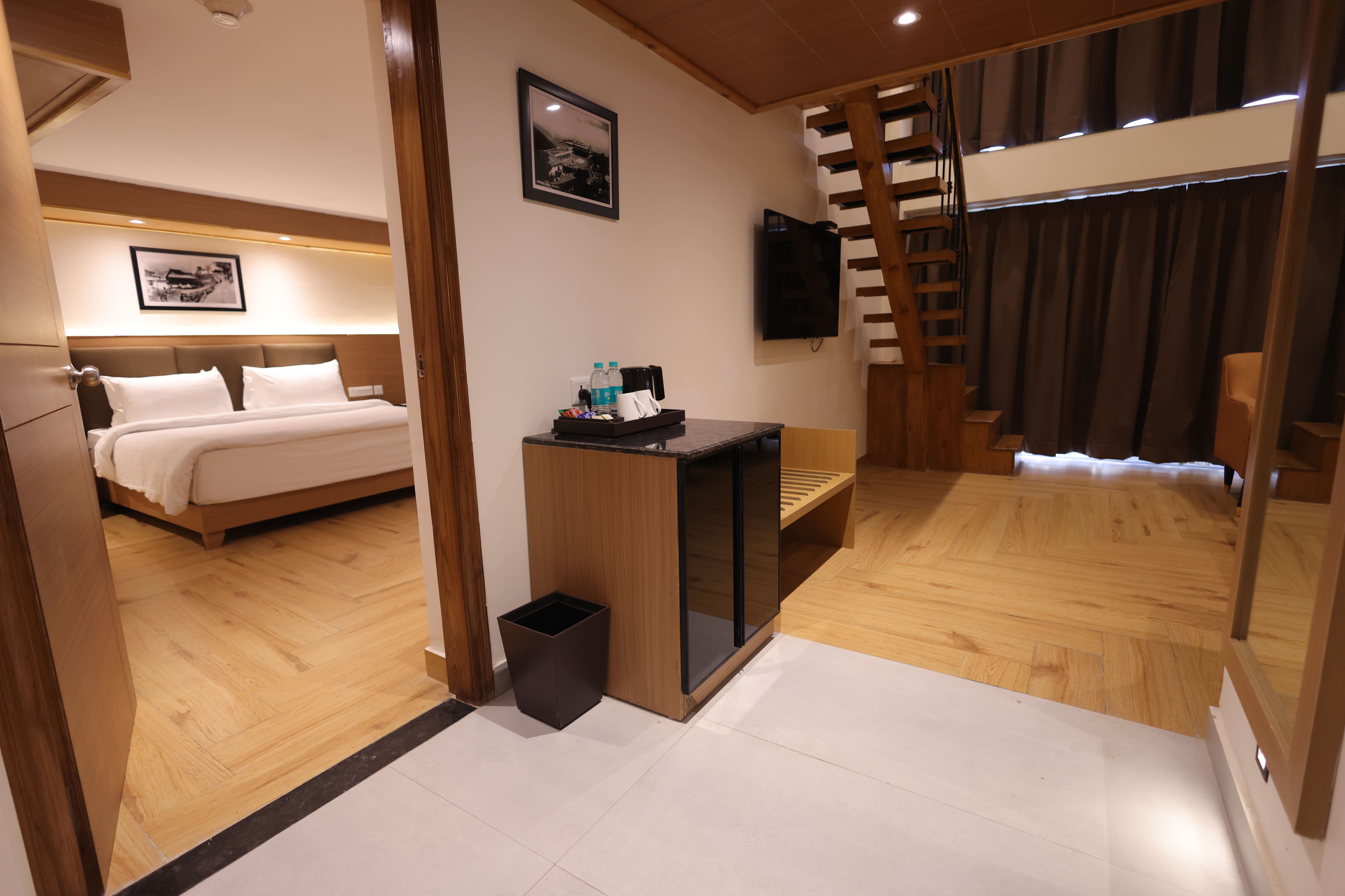 1 Queen Bed, Valley View Suite, Non-Smoking at Ramada By Wyndham Mussoorie Mall Road
